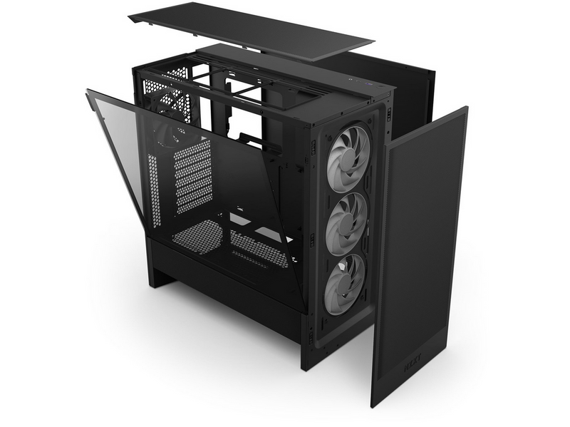 NZXT H5 Flow RGB (2024) - Gehäuse - Miditower - Schwarz