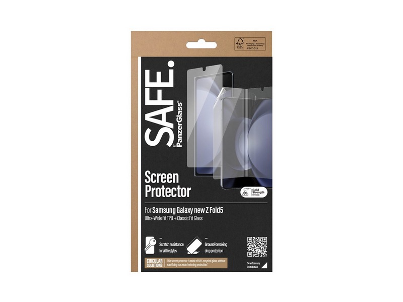 SAFE by PanzerGlass Screen Protector Samsung Galaxy Z Fold6 | Glass & Film