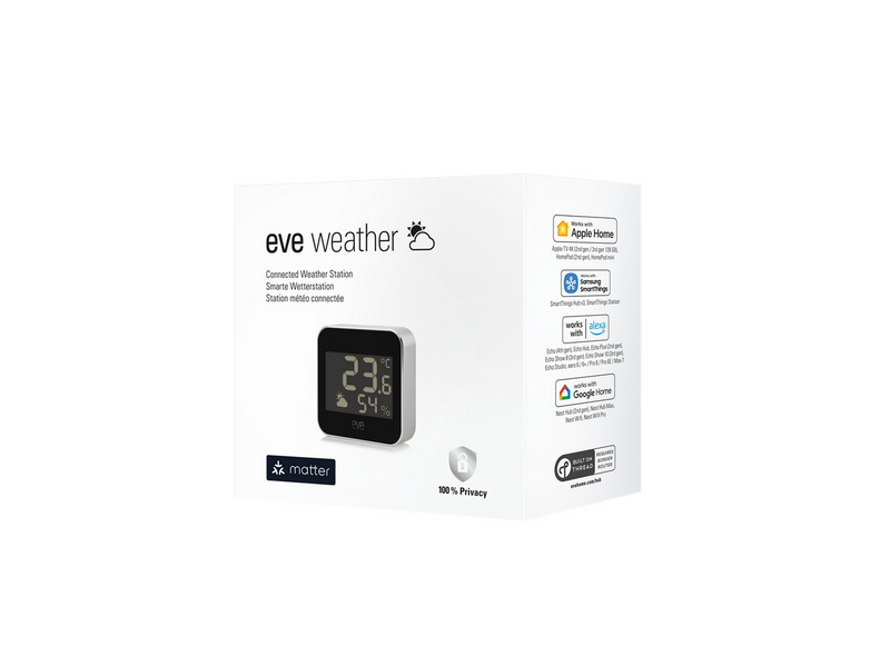 Eve Weather - Smarte Wetterstation (Matter)