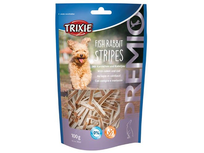 Trixie PREMIO Fish Rabbit stripes 100 g
