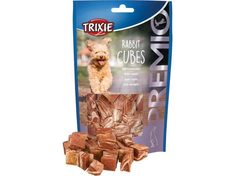 Trixie PREMIO Rabbit Cubes Dog Treats 100g