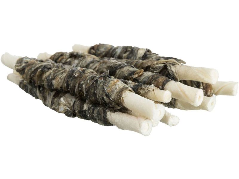 Trixie Denta Fun Fish Chewing Rolls 12cm 75g (10-Pack)