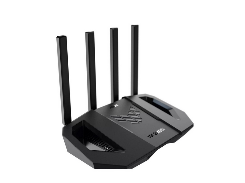 ASUS TUF Gaming BE3600 -Wi-Fi 7 - 4-Antenna - 4-Port switch - Wireless router 802.11a/b/g/n/ac/ax/be (Wi-Fi 7) - Wireless router 802.11a/b/g/n/ac/ax/be (Wi-Fi 7)