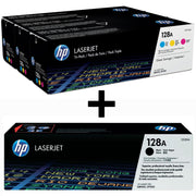 HP Original 128A Toner 4er Set schwarz, cyan, magenta, gelb