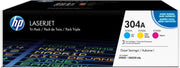 HP Original 304A Toner Tri-Pack cyan, magenta, gelb 2.800 Seiten (CF372AM)