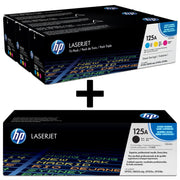 HP Original 125A Toner 4er Set schwarz; cyan, magenta, gelb