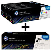 HP Original 125A Toner 5er Set schwarz (2), cyan, magenta, gelb