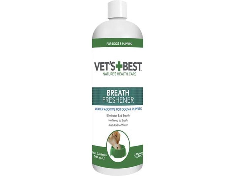 Vets Best Zahnfrischer Wasserzusatz für frischen Atem 500ml