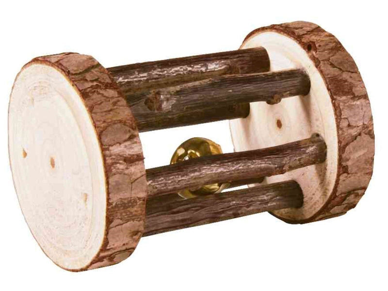 Trixie Bark Wood Playing Roll Small Animals 5x7cm