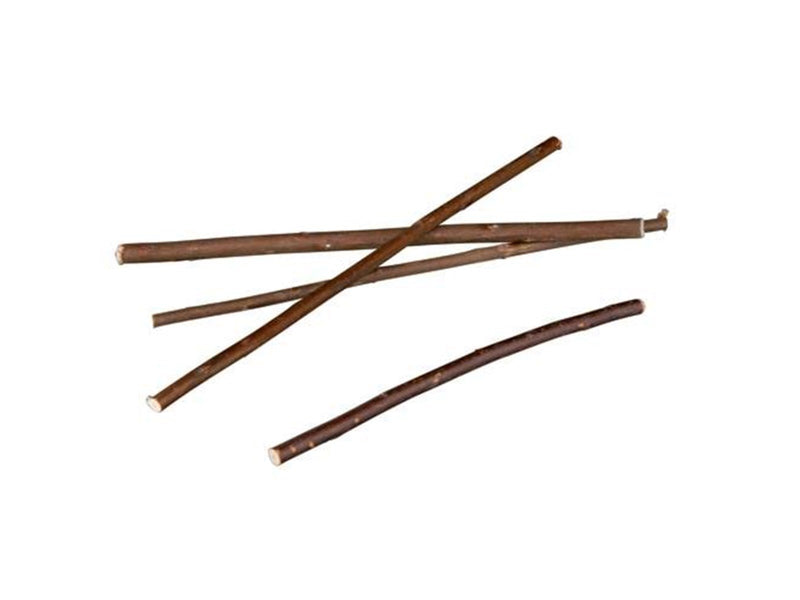 Trixie Willow Sticks Bark Wood Small Animals 18cm (20-Pack)