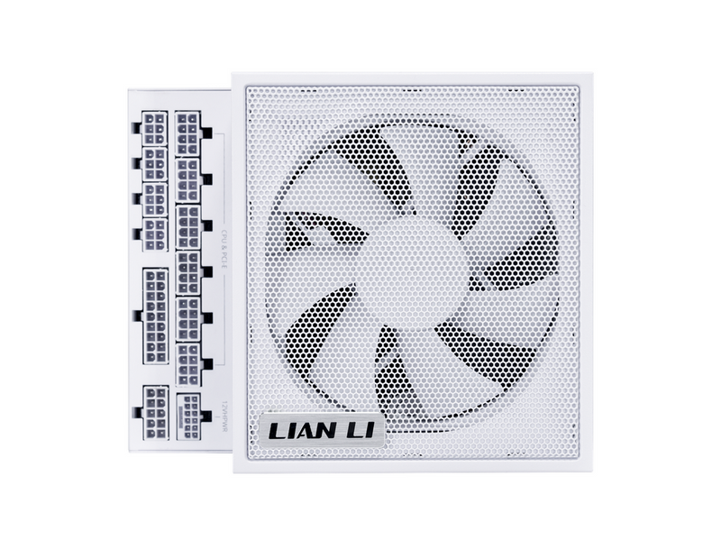 Lian Li EDGE 1000 White Netzteile - 1000 Watt - 120 mm - ATX 3.1 - 80 Plus Platinium