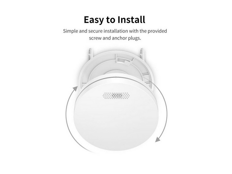 Light Solutions Smart smoke alarm - Smartlife