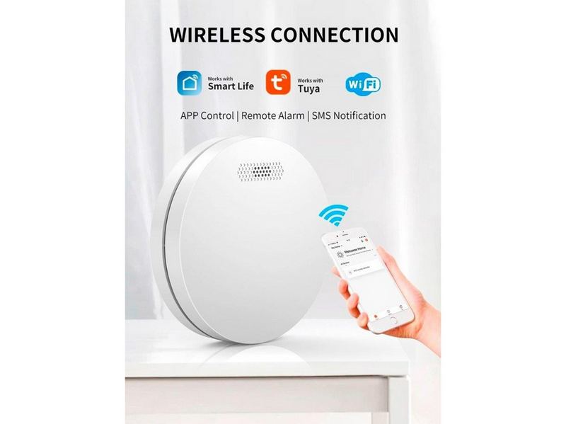 Light Solutions Smart smoke alarm - Smartlife