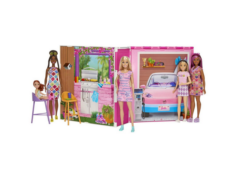 Barbie Getaway Doll House & Doll