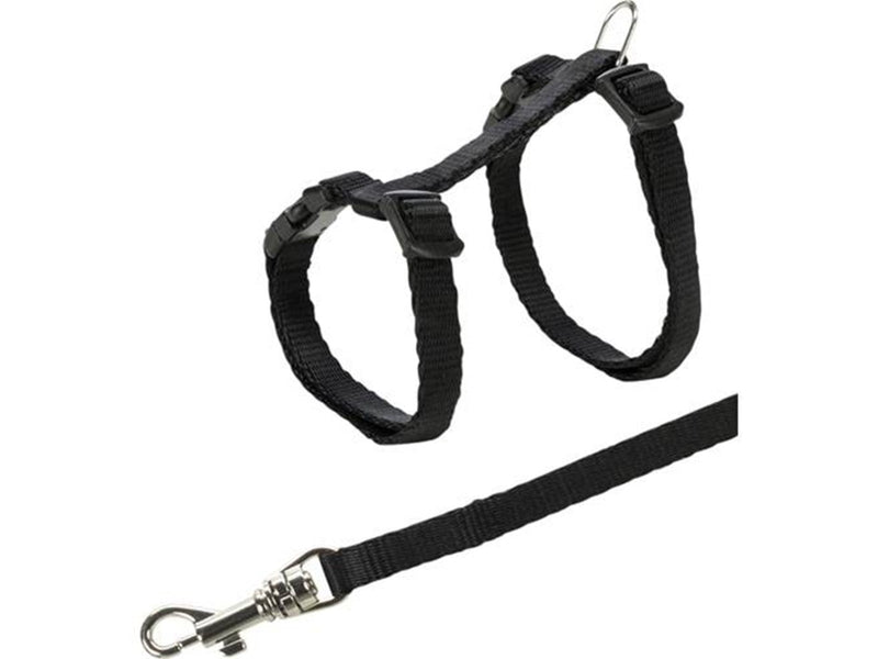 Trixie Junior Kitten harness with leash 19–31 cm/8 mm 1.20 m - Assorted