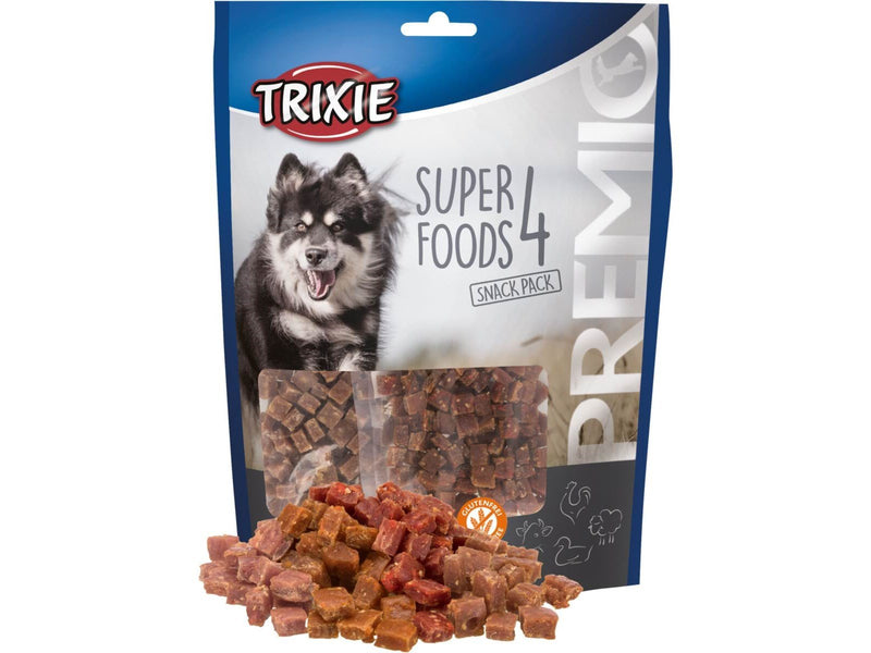 Trixie PREMIO 4 Superfoods Chicken Duck Beef Lamb 400g (4x100g)