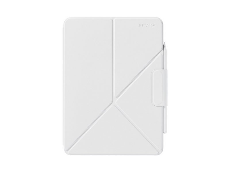 PITAKA Folio 2 case white - iPad Air 13" 2024 iPad Pro 12.9" 2018/2022