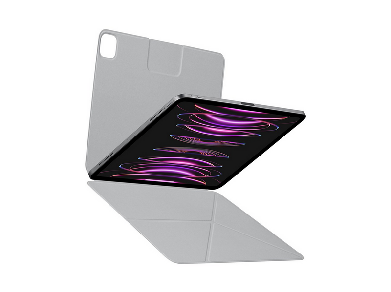 PITAKA Folio 2 case white - iPad Air 13" 2024 iPad Pro 12.9" 2018/2022