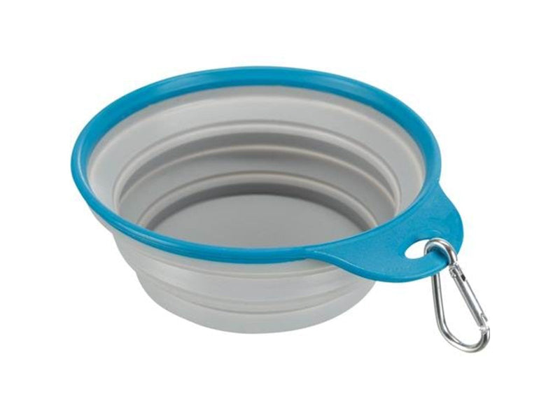 Trixie Travel bowl silicone solid rim 0.5 l/ø 14 cm - Assorted