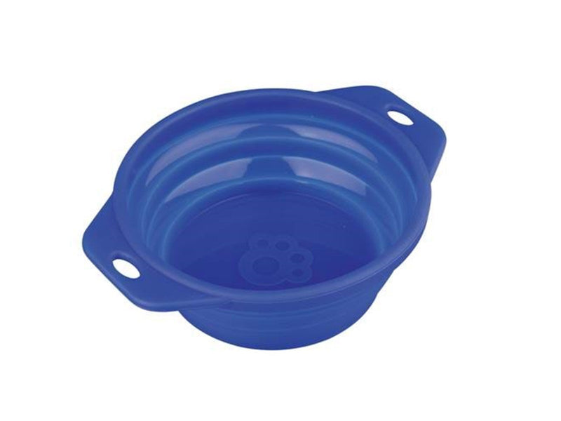 Trixie Travel bowl silicone 0.5 l/ø 14 cm - Assorted