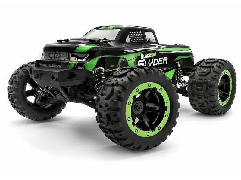 BLACKZON - Slyder MT 1/16 4WD Electric Monster Truck - Green