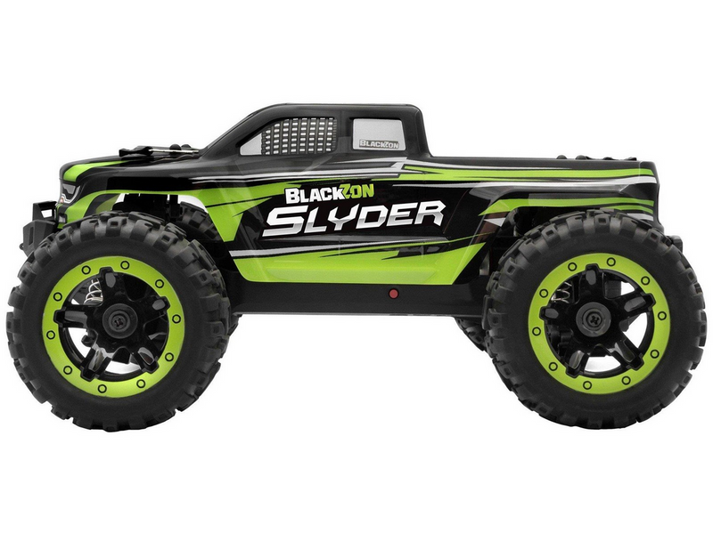 BLACKZON - Slyder MT 1/16 4WD Electric Monster Truck - Green