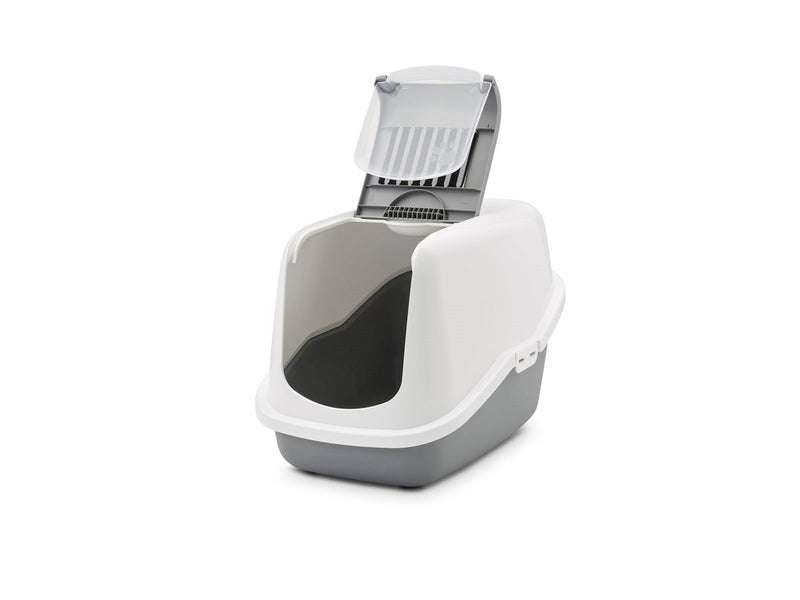 Savic Nestor Cat Toilet Home Grey 56x39cm