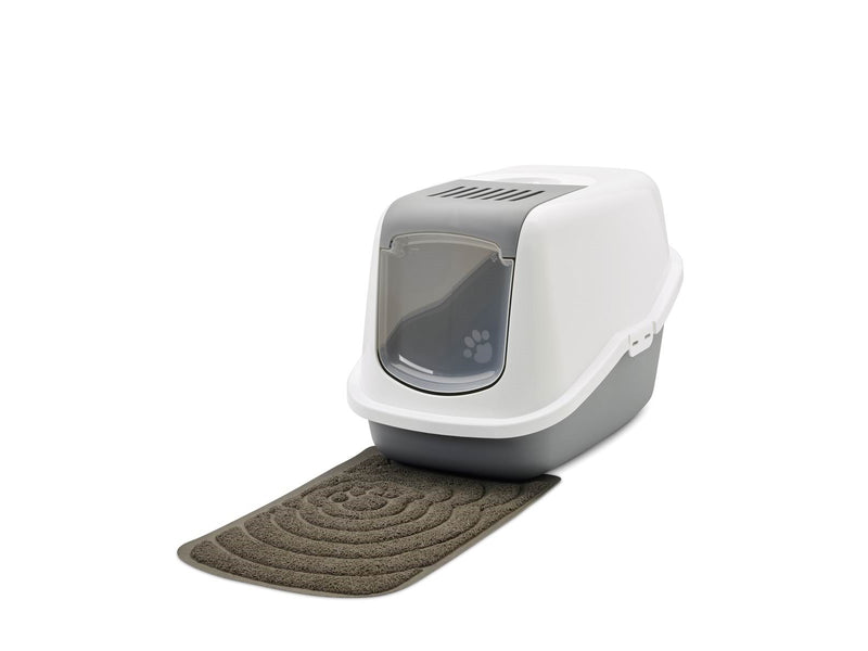 Savic Nestor Cat Toilet Home Grey 56x39cm