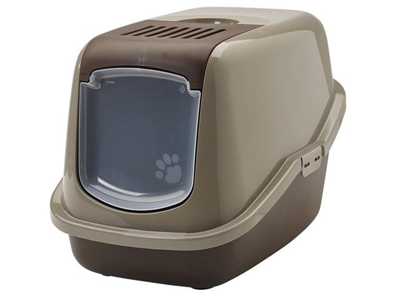 Savic Nestor Cat Toilet Home Chocolate 56x39cm