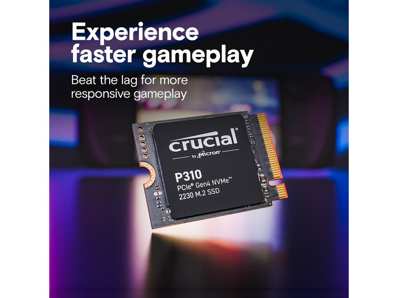 Crucial P310 SSD - 2TB - M.2 2230 - PCIe 4.0