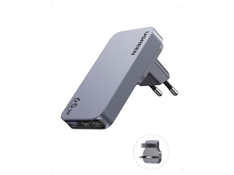 UGREEN Nexode Pro 65W 3-Port GaN Ultra-Slim Fast Travel Charger