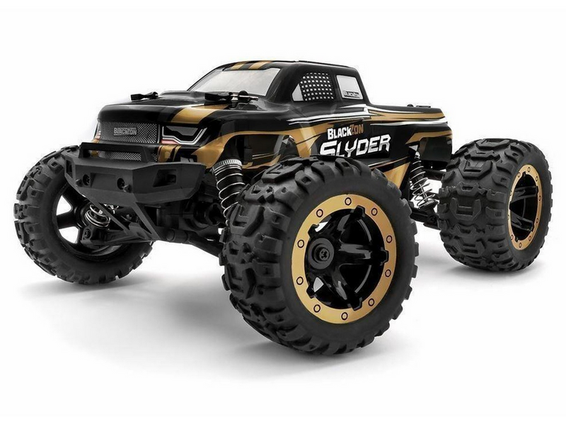 BLACKZON - Slyder MT 1/16 4WD Electric Monster Truck - Gold