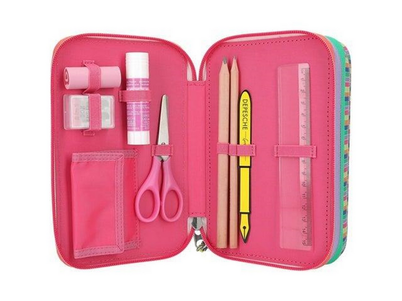 Topmodel Triple Pencil Case JOY
