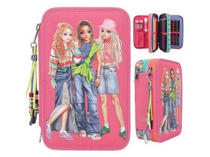 Topmodel Triple Pencil Case JOY