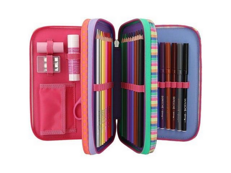 Topmodel Triple Pencil Case JOY