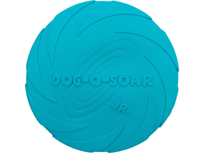Trixie Dog Disc Frisbee Natural Rubber Blue 18cm