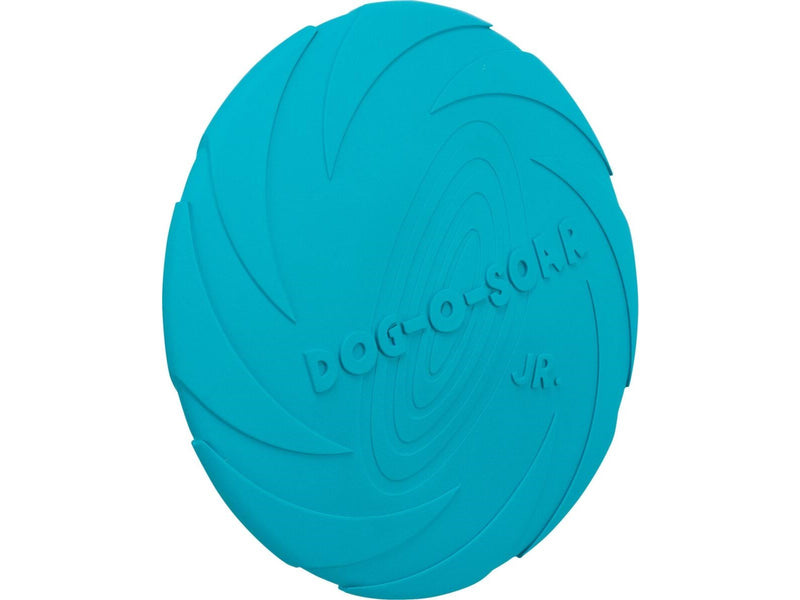 Trixie Dog Disc Frisbee Natural Rubber Blue 18cm
