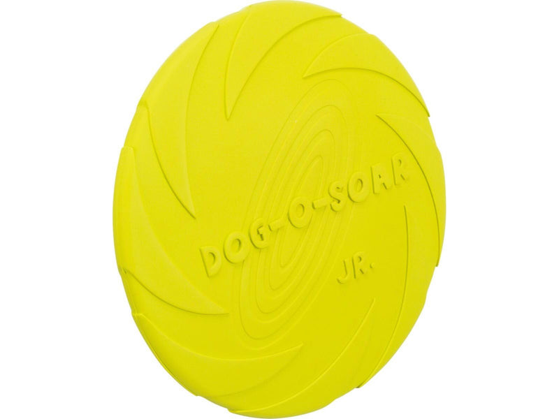 Trixie Dog Disc Frisbee Natural Rubber Lime 15cm