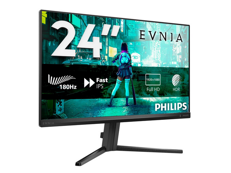 24" Philips Evnia 3000 24M2N3200S - 1920x1080 (FHD) - 180Hz - IPS