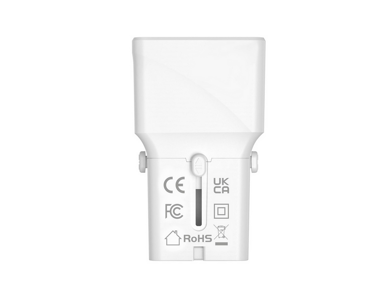 Mobile Origin Travel adapter 25W - EU/US/UK/AU - white