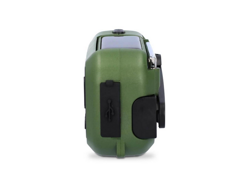 Nedis Emergency Radio - DAB+/FM - Dynamo - Solar- 2500 mAh Powerbank - DAB+/FM - Mono