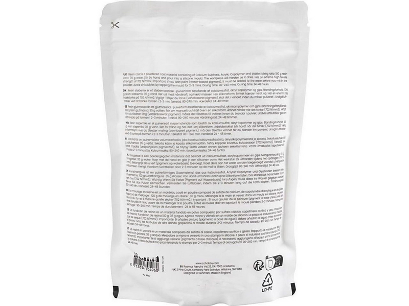 Creativ Company DIY Kit - Resin Cast - White 800g (73535)