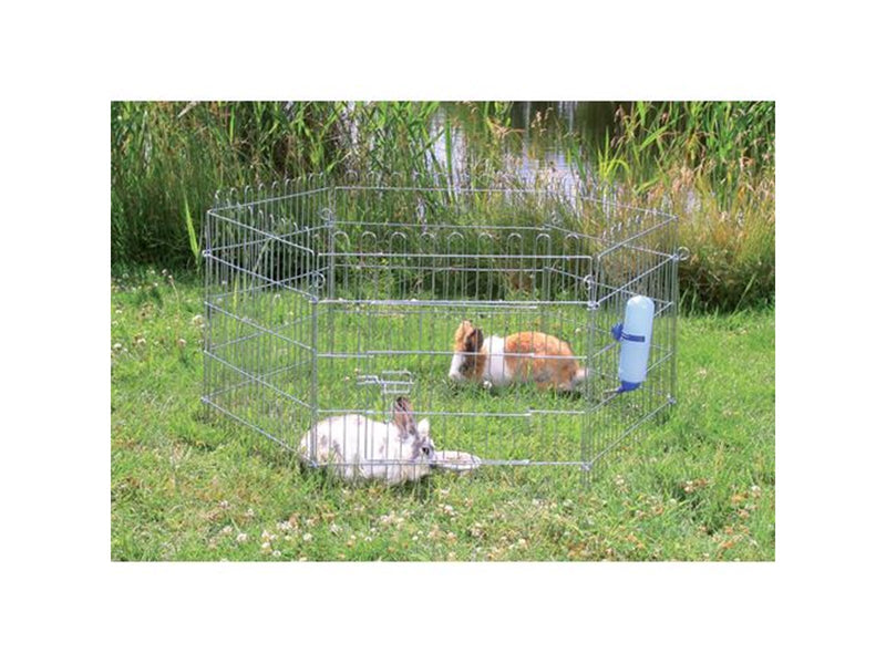 Trixie natura outdoor run galvanized ø 126 × 58 cm