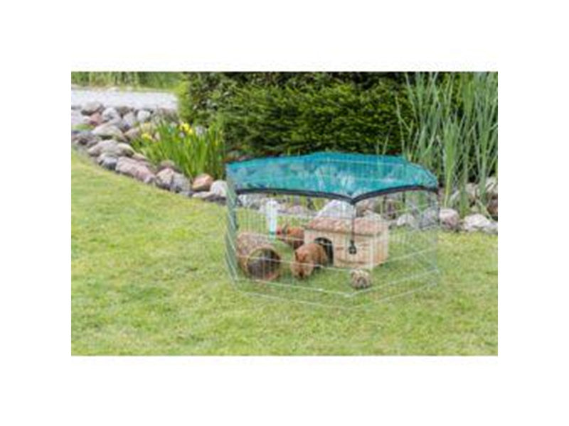 Trixie natura outdoor run galvanized ø 126 × 58 cm