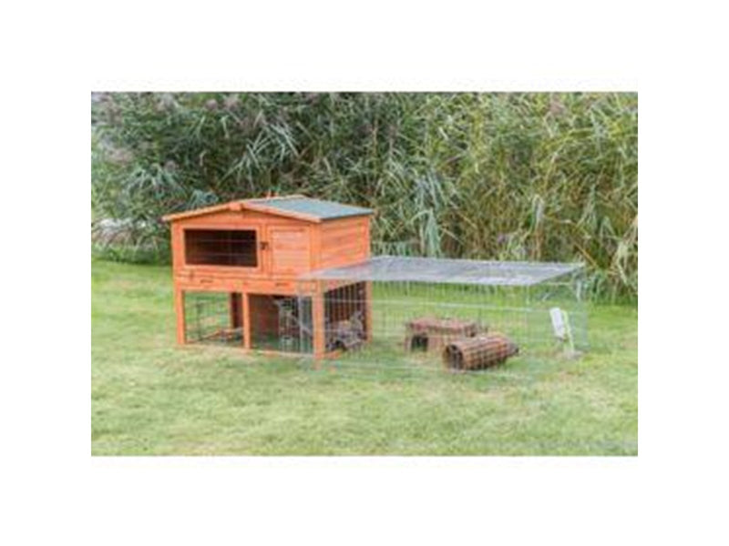Trixie natura outdoor run with cover metal 144 × 58 × 116 cm