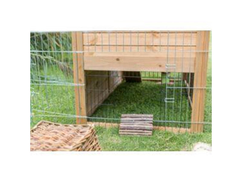 Trixie natura outdoor run with cover metal 144 × 58 × 116 cm