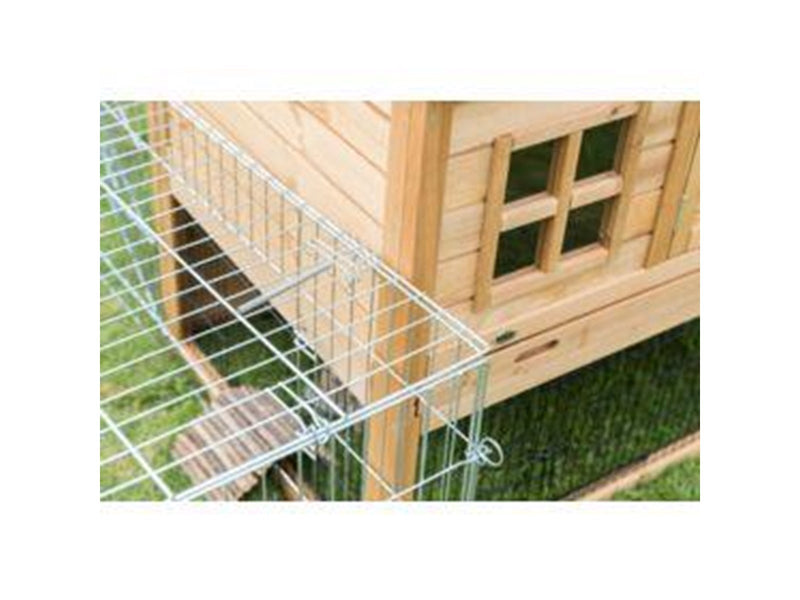 Trixie natura outdoor run with cover metal 144 × 58 × 116 cm