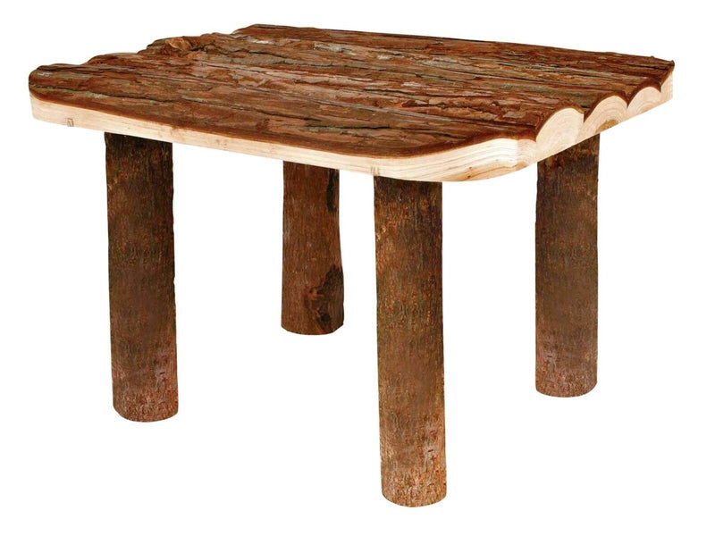 Trixie Natürlicher Rindenholz-Unterschlupf und Plattform für Kleintiere 30x22x25cm