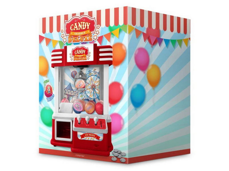 Mikamax Candy Grabber Deluxe – Süßigkeitenautomat mit Greifarm
