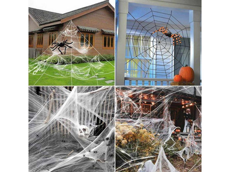 Mikamax XXL Spider Halloween Decoration